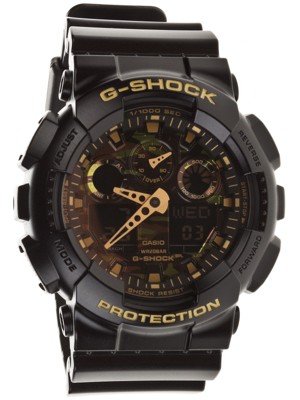 CASIO - G-SHOCK GA-100CF ブラックカモフラージュ新品未使用の+